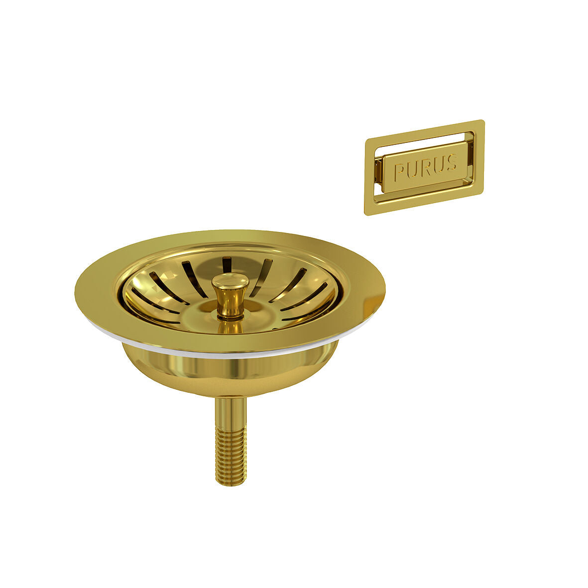 Purus Korgventil färgad inkl. täckbricka