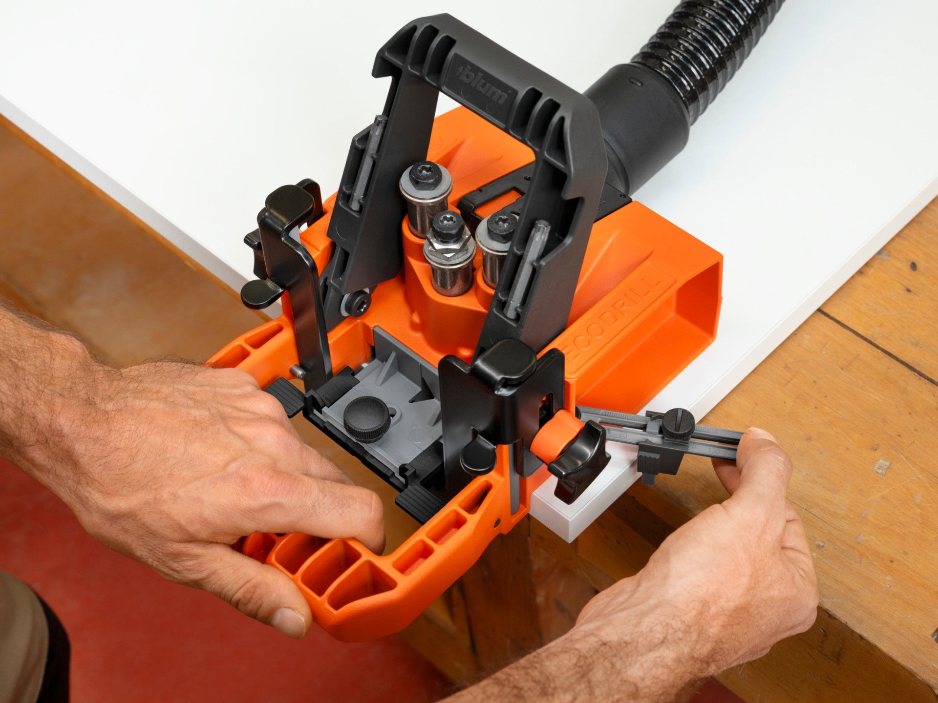 BLUM Ecodrill Orange, Borrmall för gångjärn