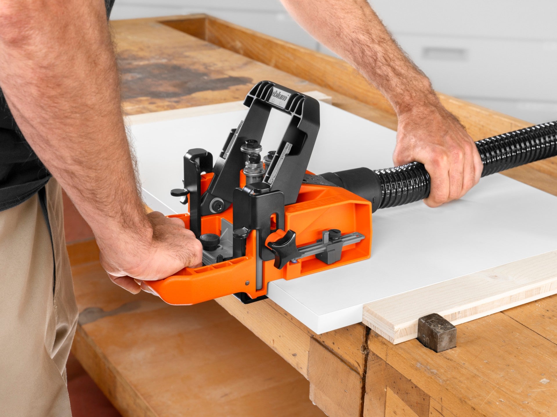 BLUM Ecodrill Orange, Borrmall för gångjärn